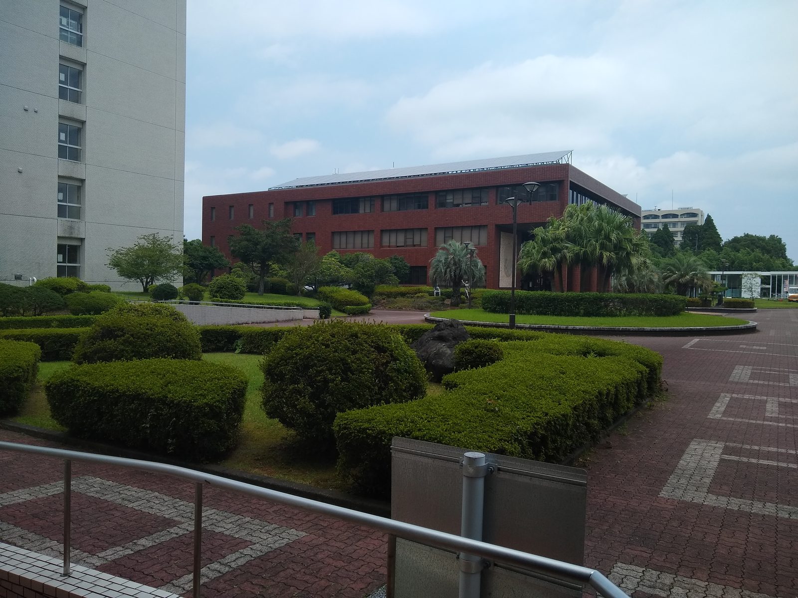 宮崎大学木花キャンパス中心部