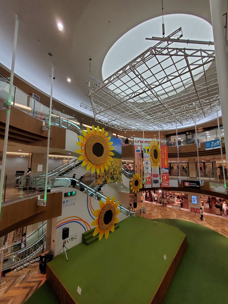 宮交シティのアポロの泉