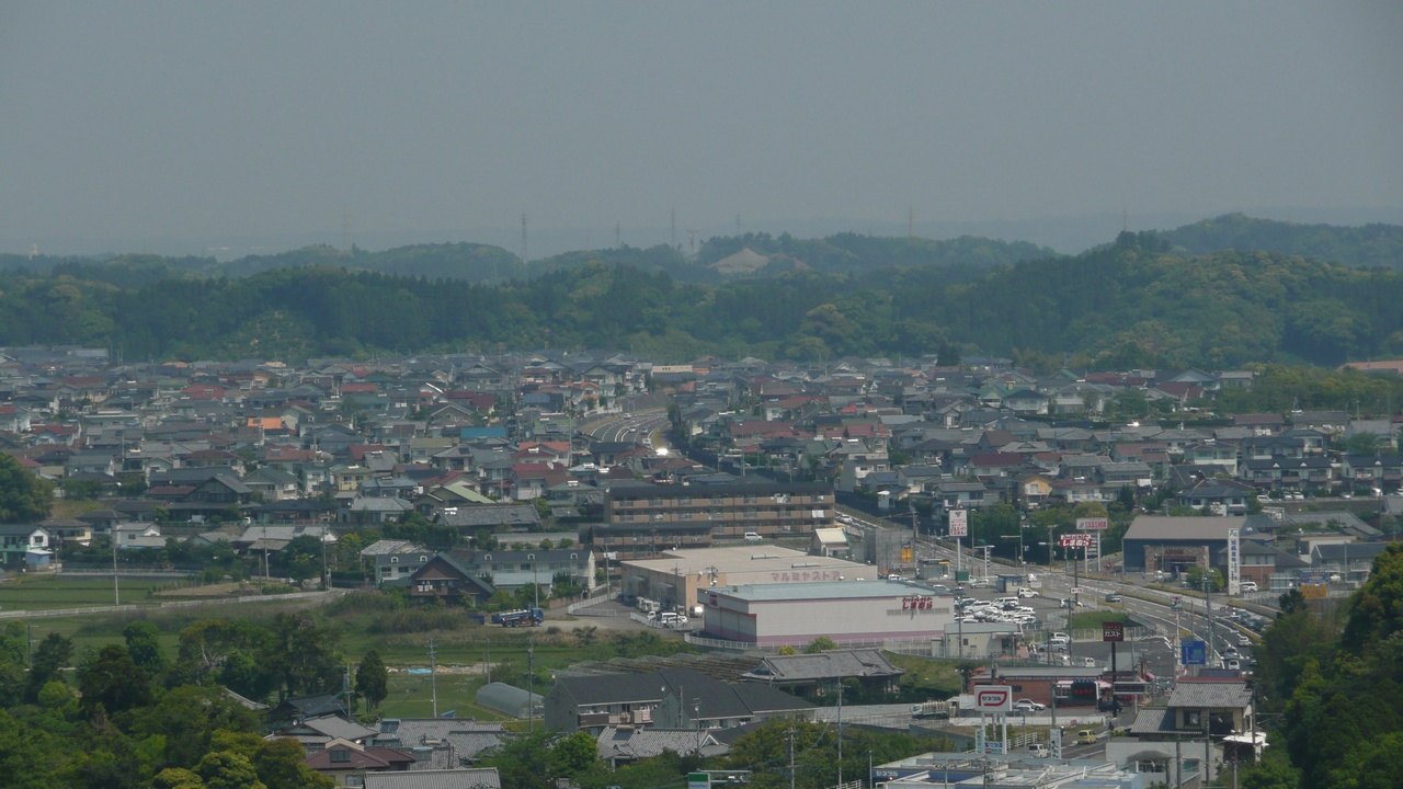 池田台エリアの住宅地風景