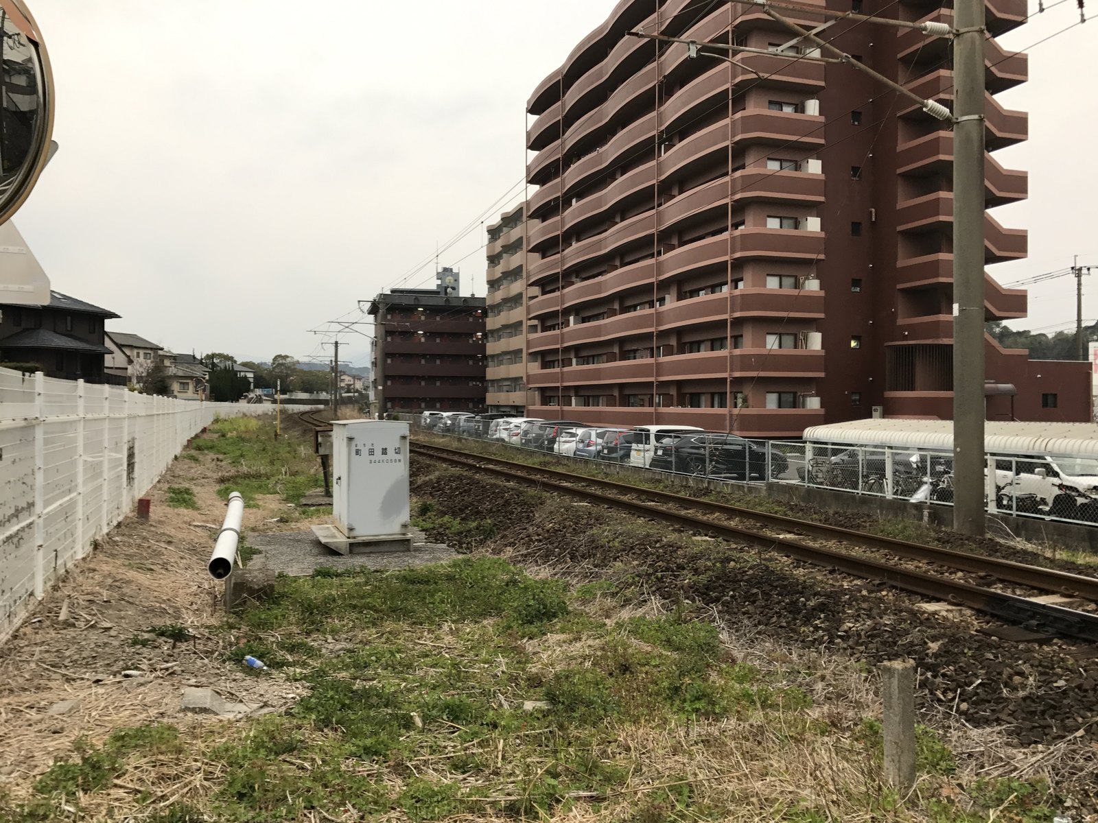 加納駅近くの町田交差点
