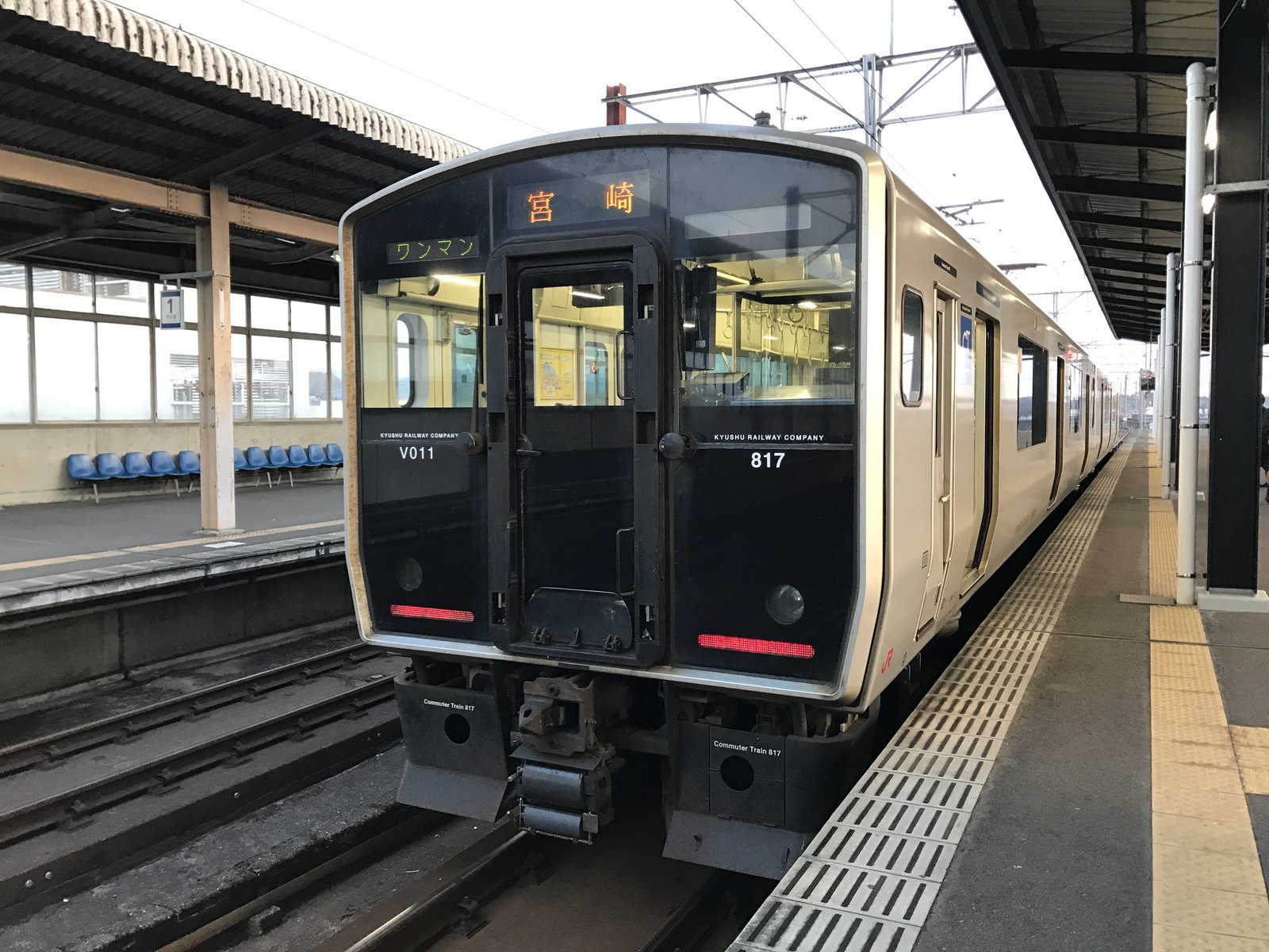 宮崎方面の列車