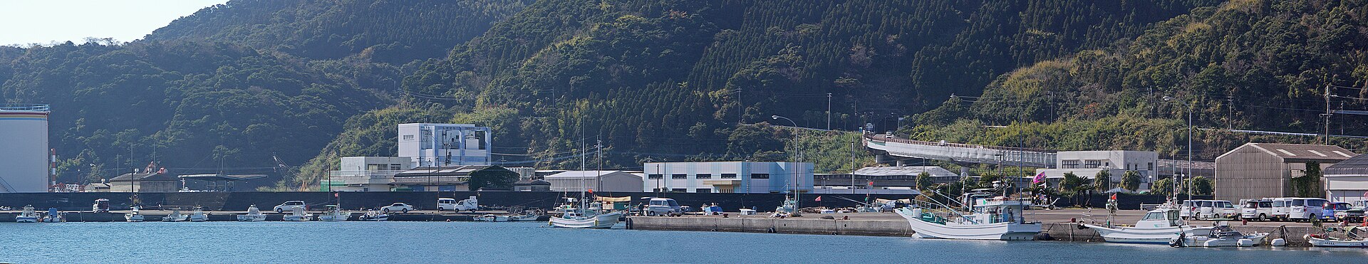 油津港のパノラマ