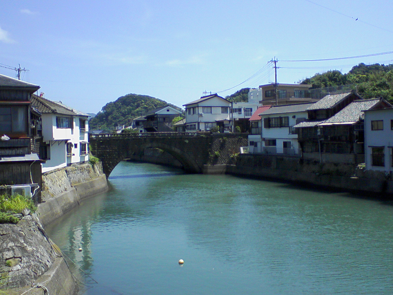 堀川運河と堀川橋