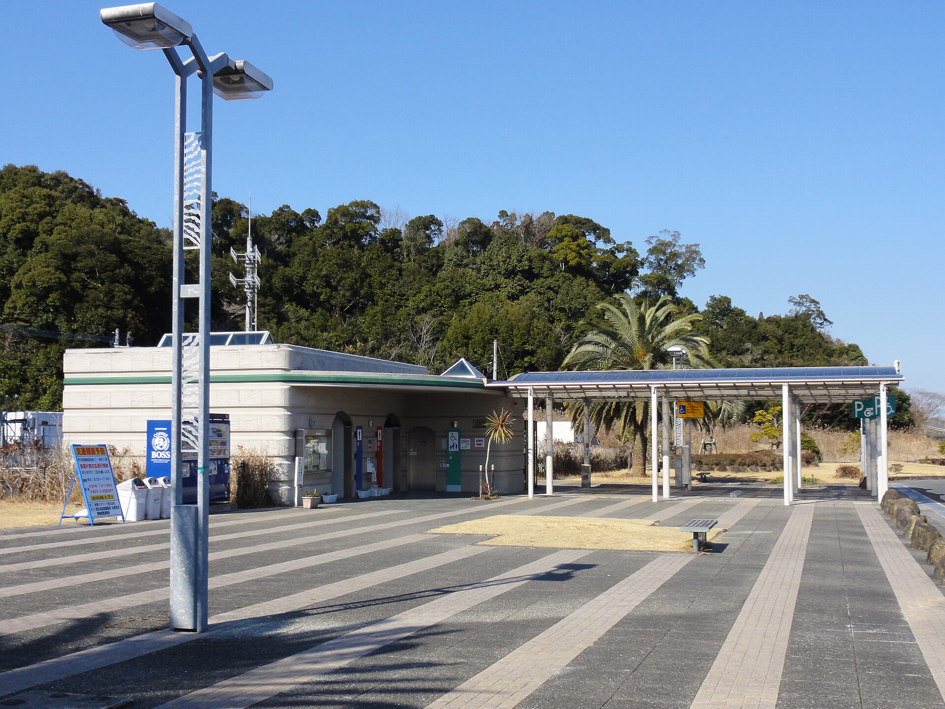 東九州自動車道の宮崎PA
