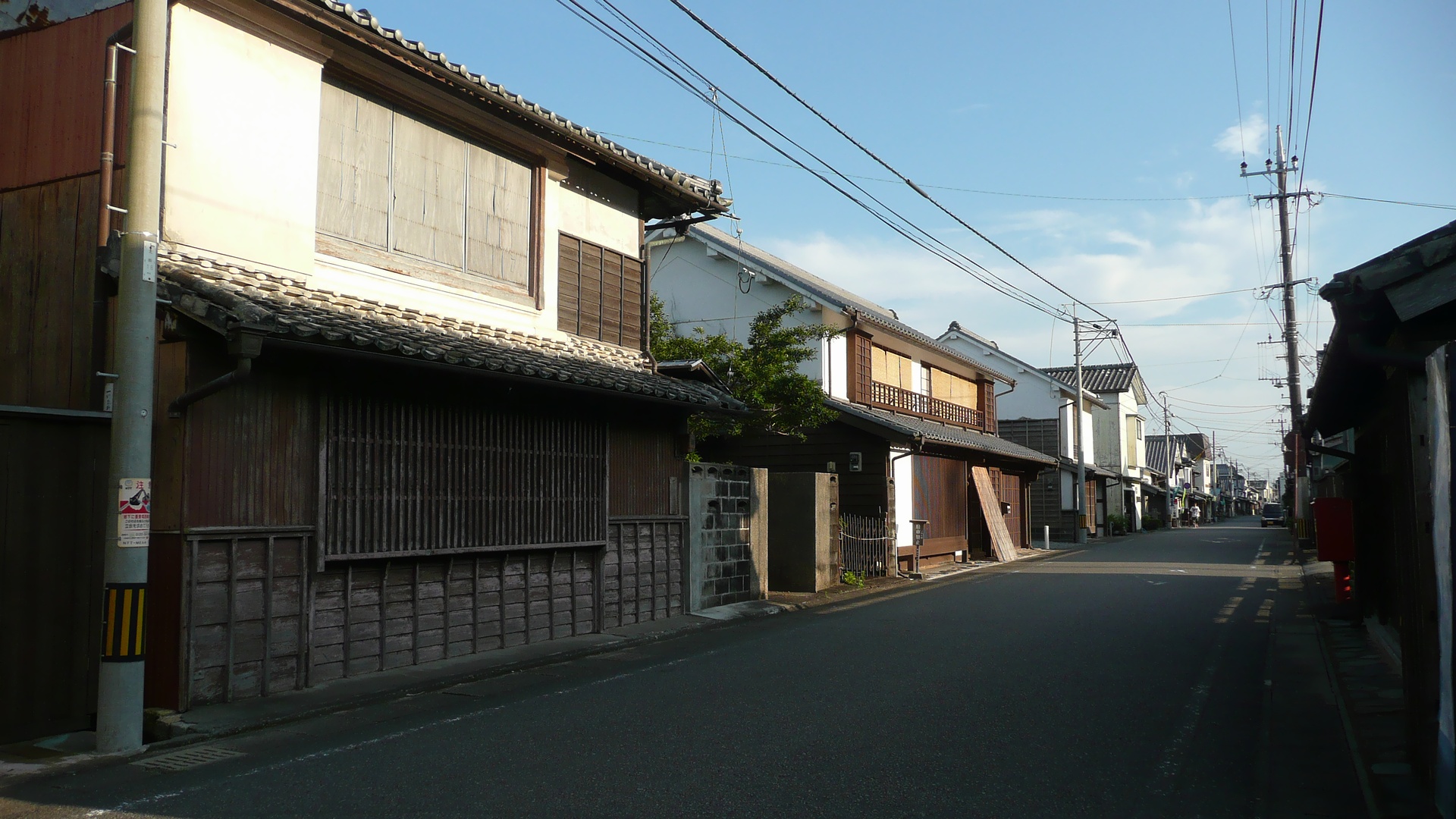 美々津の伝統的な町並み