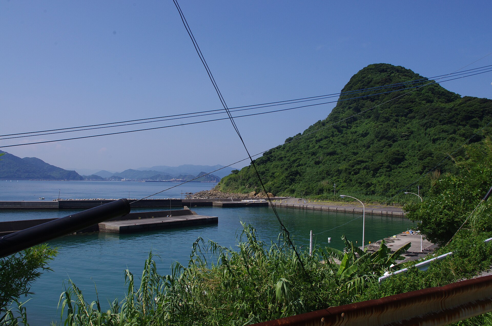 大島の小浜港