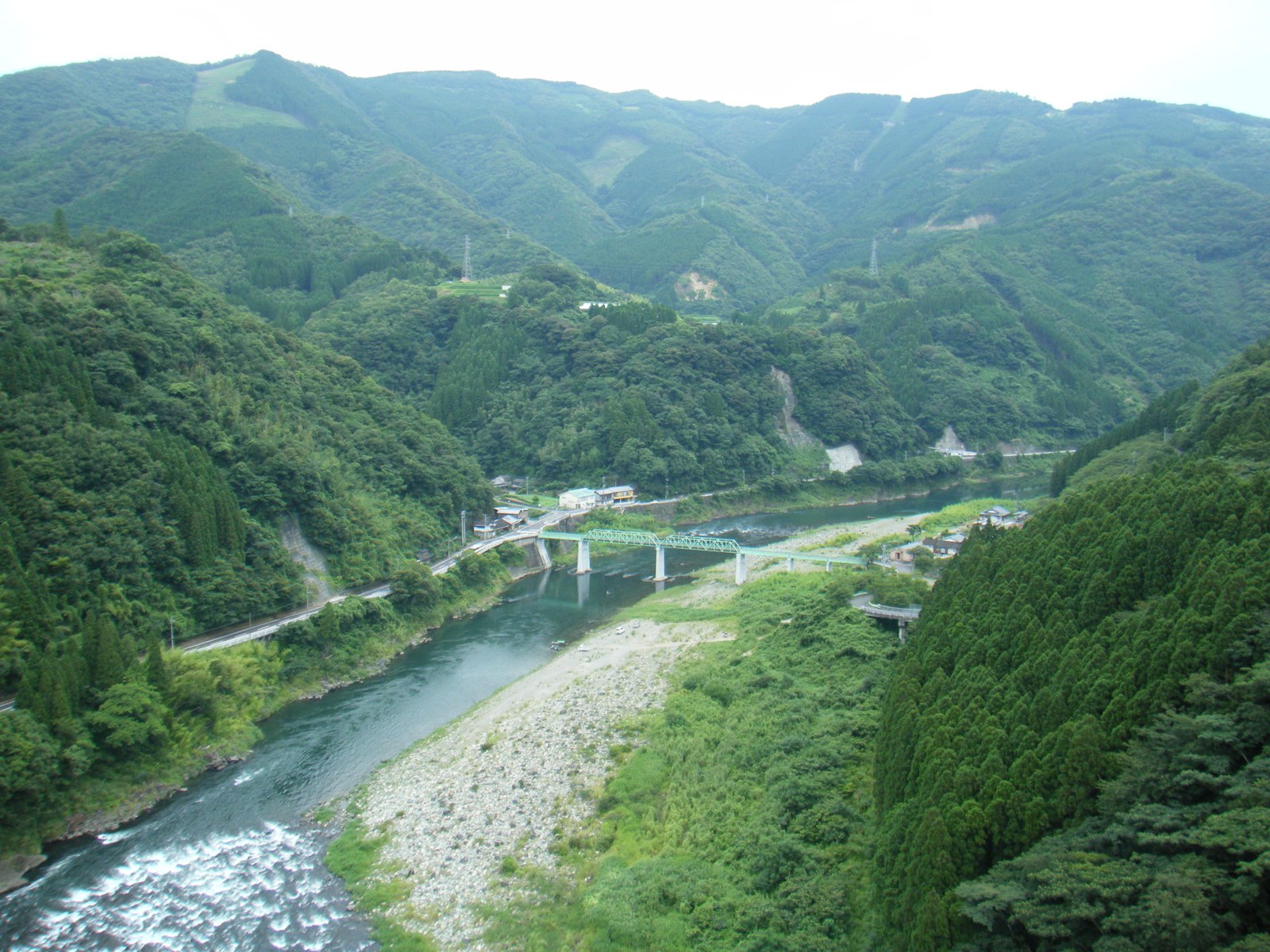 五ヶ瀬川の風景