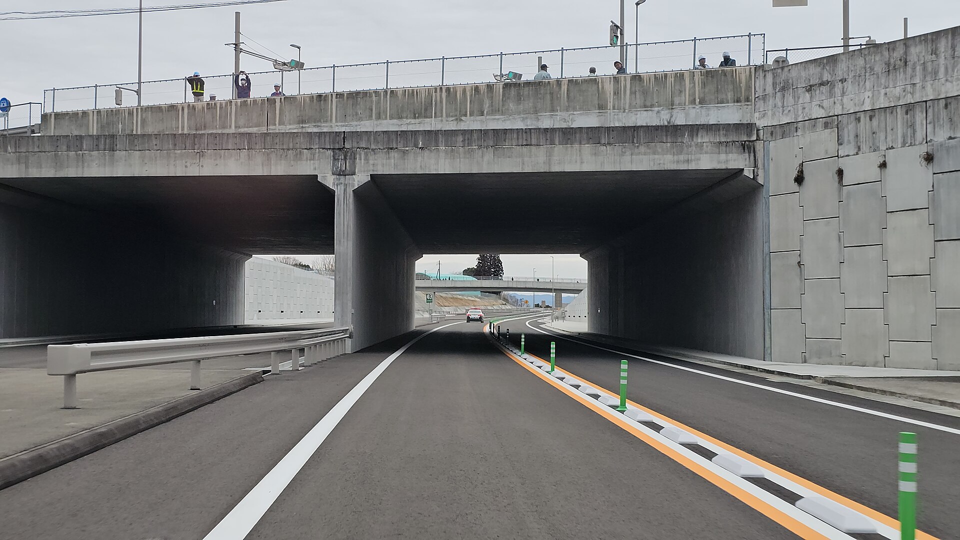 開通日の乙房IC