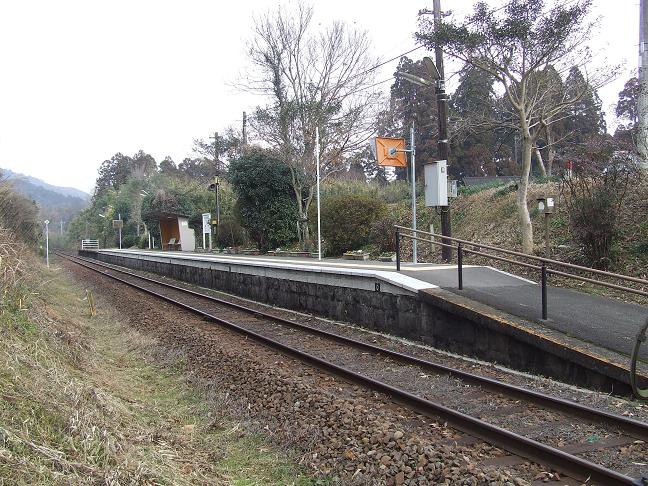 東高崎駅のホーム